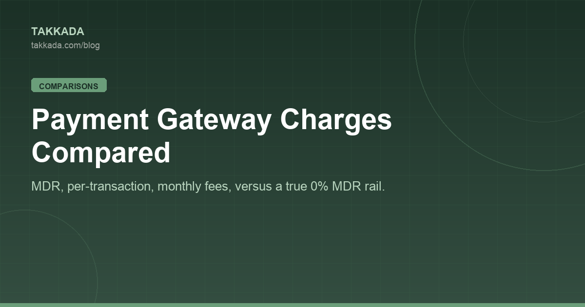 Payment Gateway Charges: A Comparison for Distributors