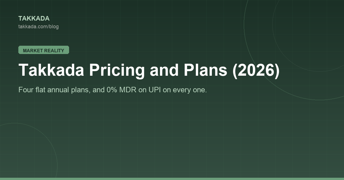 Takkada Pricing and Plans (2026): What Each Tier Includes