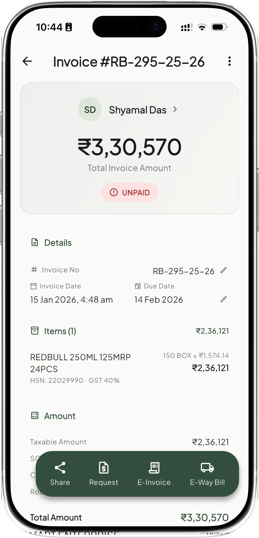 E-Way Bill & E-Invoicing